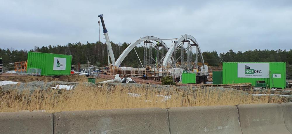 Bomarsundsbron börjar ta form år 2022